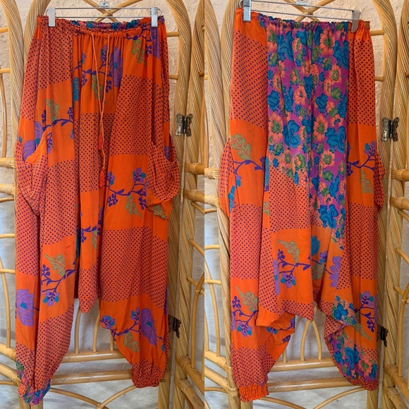 Kantha Bae Pants - Kantha Bae Silk Be Still Harem Pants